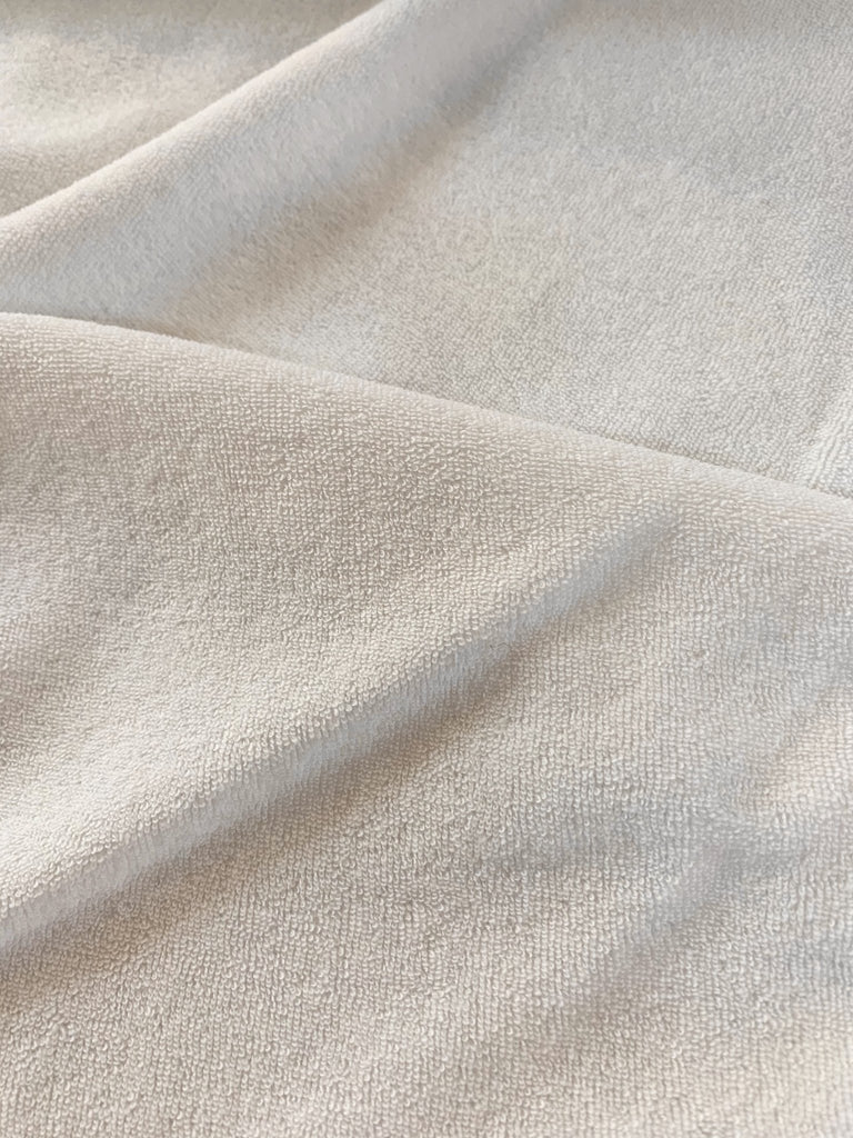 Micro Towelling - White - The Eternal Maker - UK Fabric Shop