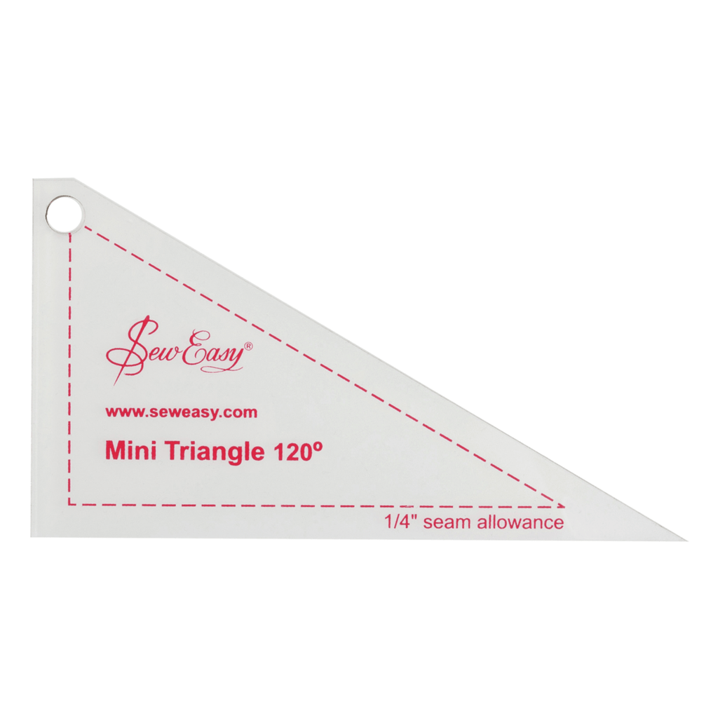 Mini 120 Degree Triangle Template - The Eternal Maker - UK Fabric Shop