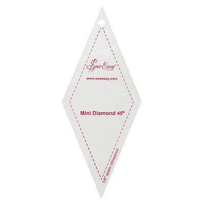 Mini 45 Degree Diamond Template - The Eternal Maker - UK Fabric Shop