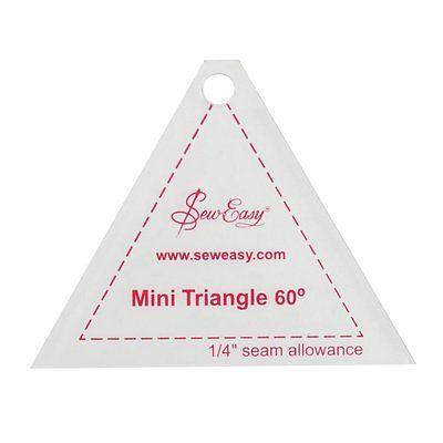 Mini 60 Degree Triangle Template - The Eternal Maker - UK Fabric Shop