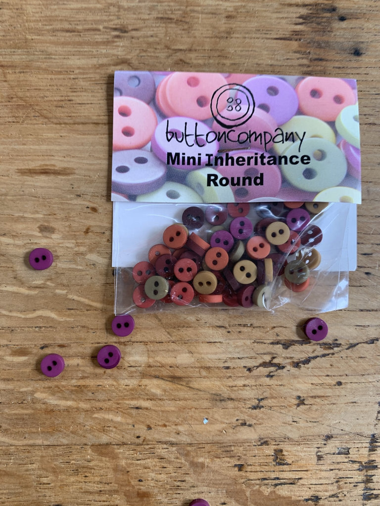 Mini Buttons - Inheritance Round - The Eternal Maker - UK Fabric Shop