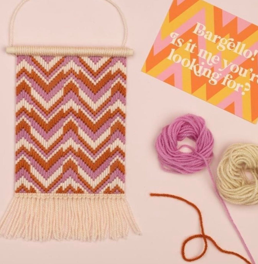 Mini Wall Hanging Bargello Tapestry Kit - The Bargello Edit - The Eternal Maker - UK Fabric Shop
