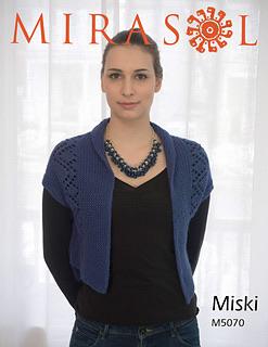 Mirasol Knitting Patterns Mirasol M5070 Cardigan Pattern