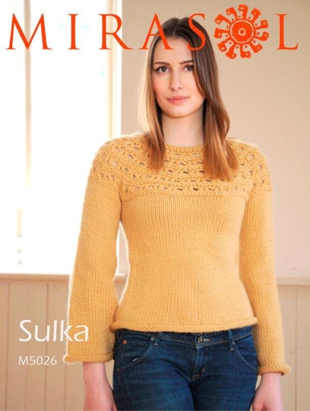Mirasol M5026 Jumper Knitting Pattern - The Eternal Maker - UK Fabric Shop