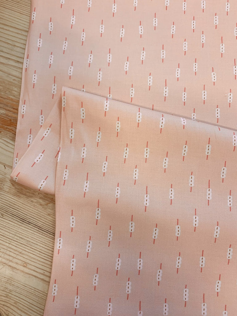 Mochi in Pink - Kingyo by Lemonni for Figo Fabrics - pre cut fat quarter - The Eternal Maker - UK Fabric Shop