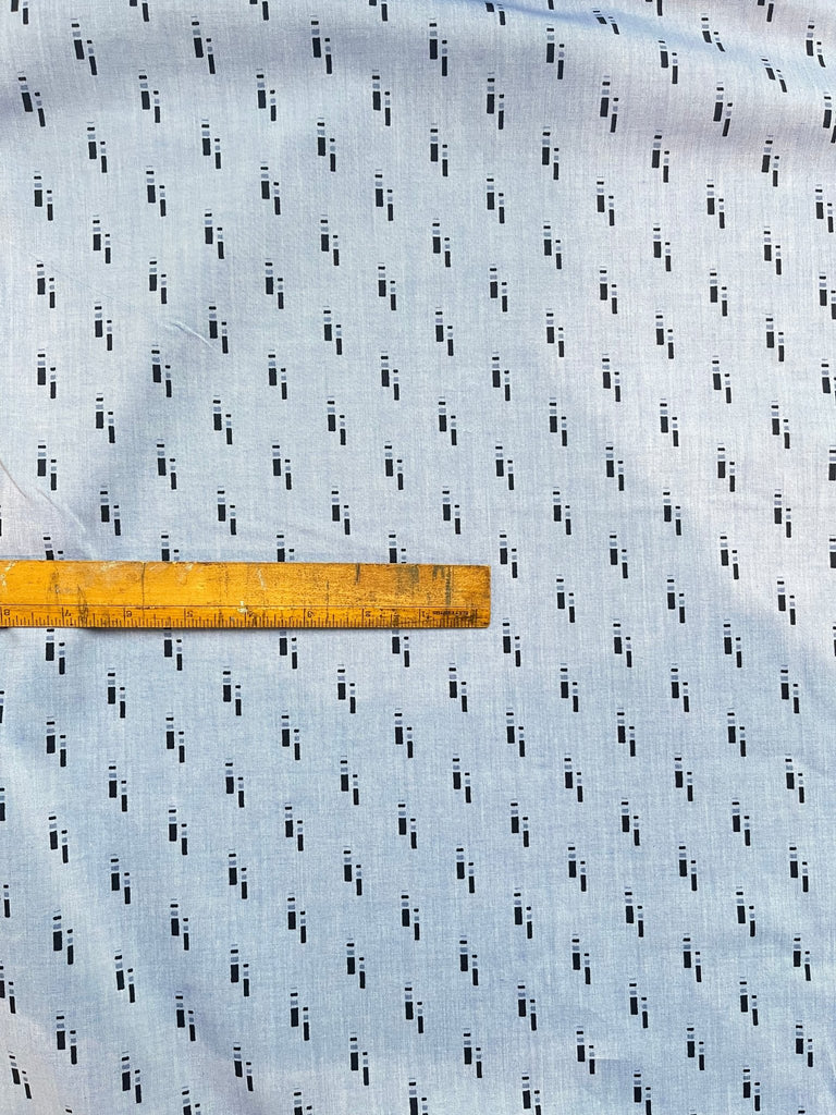 Morse in Chambray - Cotton Shirting - The Eternal Maker - UK Fabric Shop