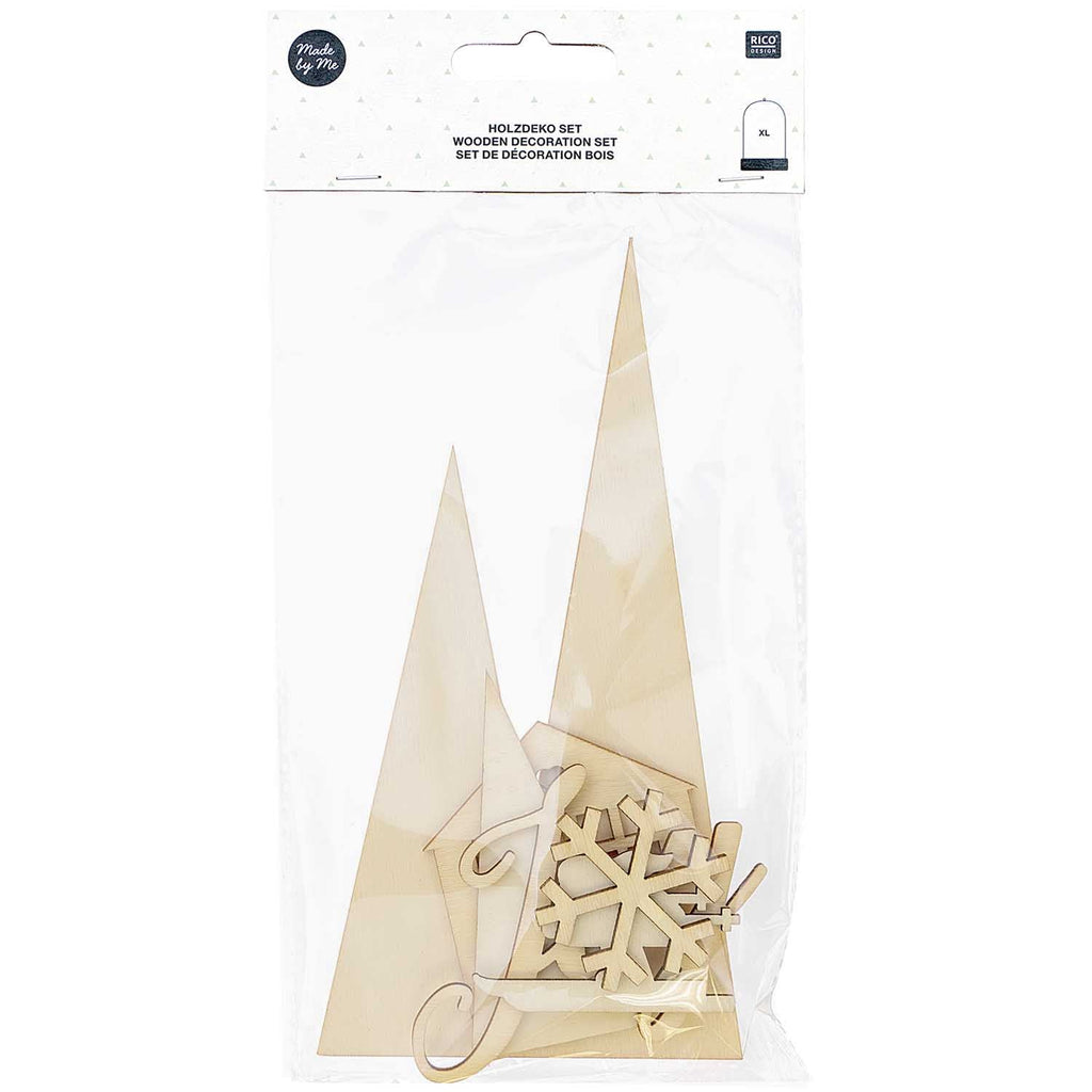 Mountain Lands Wooden Cut Outs - Rico - The Eternal Maker - UK Fabric Shop