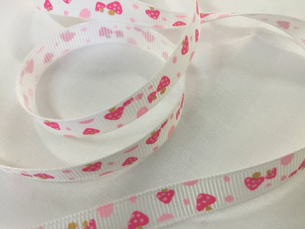 Mushroom Ribbon - 10mm wide - The Eternal Maker - UK Fabric Shop