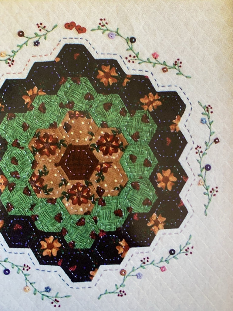 Nana’s Flower Patch English Paper Piecing Pattern - Mountain Patchwork - The Eternal Maker - UK Fabric Shop