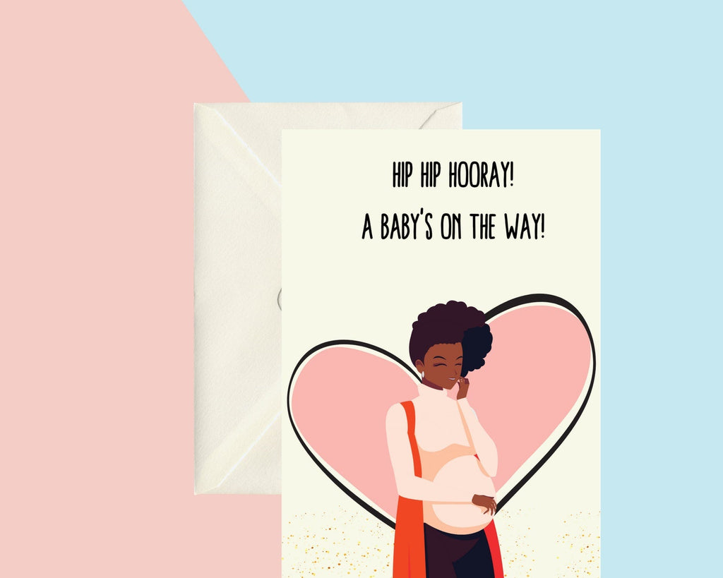 New Baby Card - Greetings Card - The Eternal Maker - UK Fabric Shop