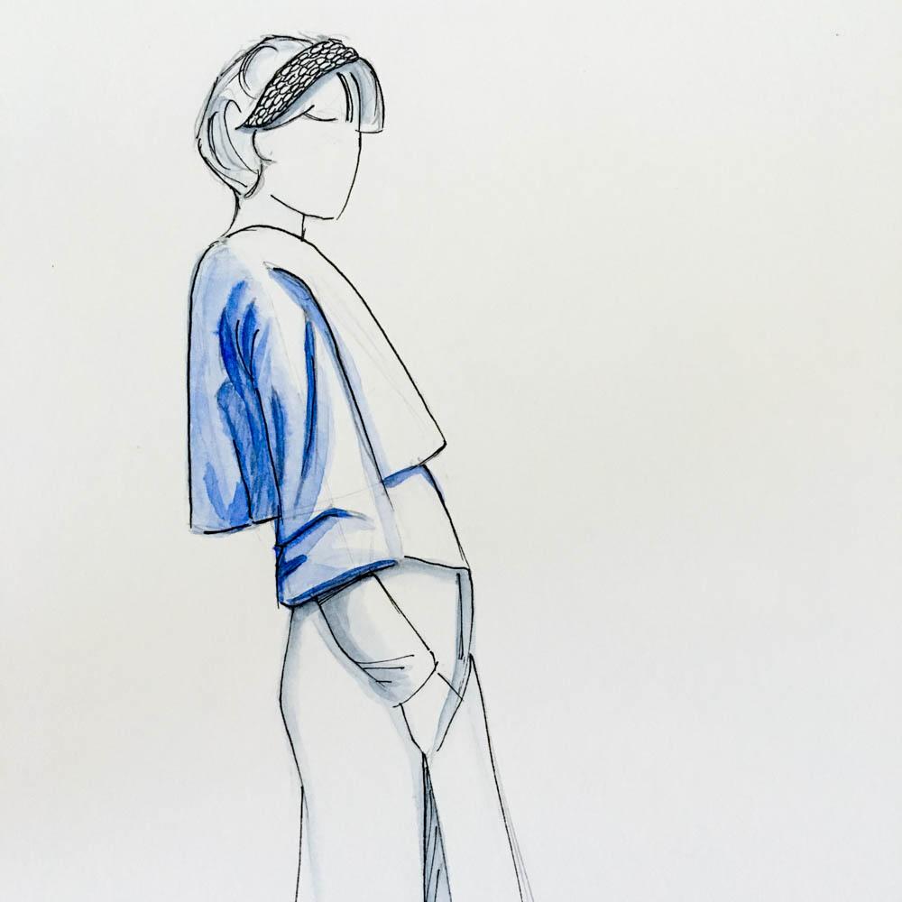 Nivis Crop Top - Wearologie - Digital Sewing Pattern - The Eternal Maker - UK Fabric Shop