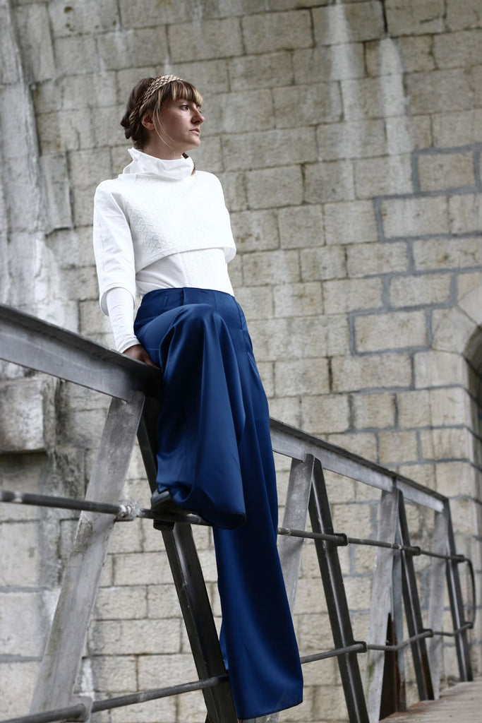 Nivis Crop Top - Wearologie - Digital Sewing Pattern - The Eternal Maker - UK Fabric Shop