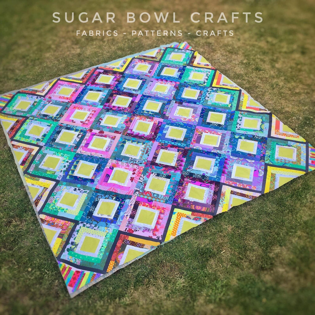 Off The Grid Quilt Pattern by Mel Lewis - The Eternal Maker - UK Fabric Shop