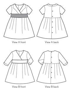 Oliver + S Dress Patterns Library Dress Sewing Pattern - Oliver + S