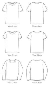 Oliver + S Dress Patterns School Bus T-Shirt - Oliver + S - Digital PDF Download Pattern