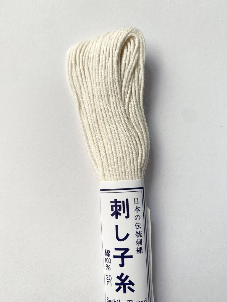 Olympus Thread Manufacturing Co. Thread Sashiko Thread - Ivory