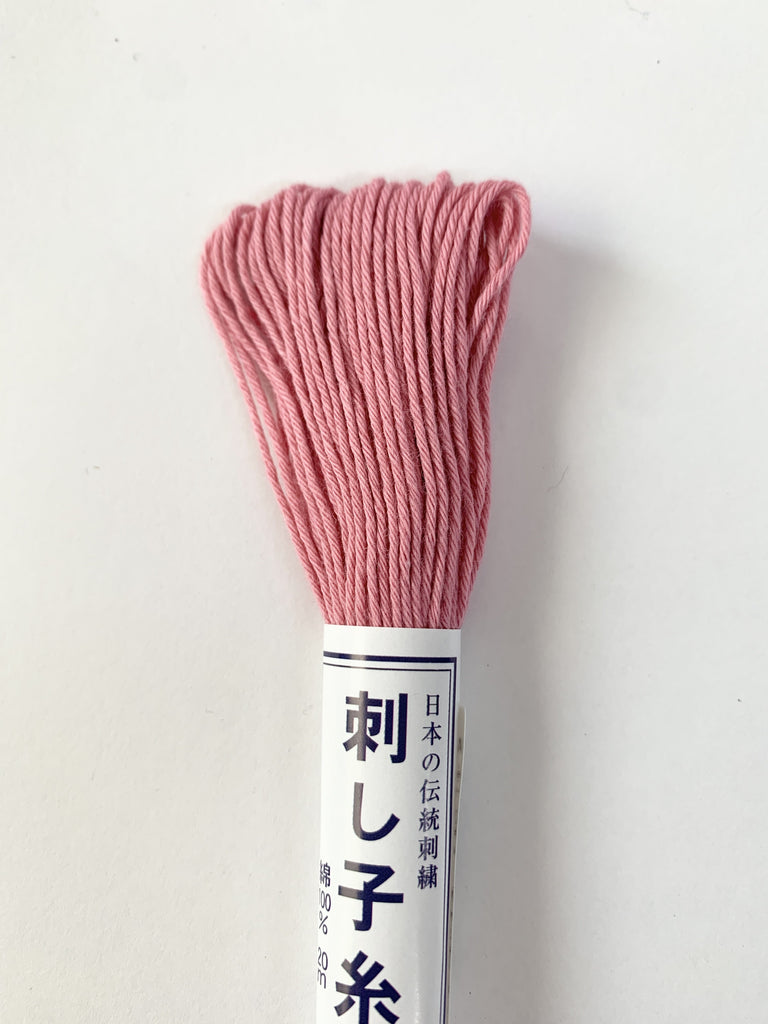 Olympus Thread Manufacturing Co. Thread Sashiko Thread - Mid Pink