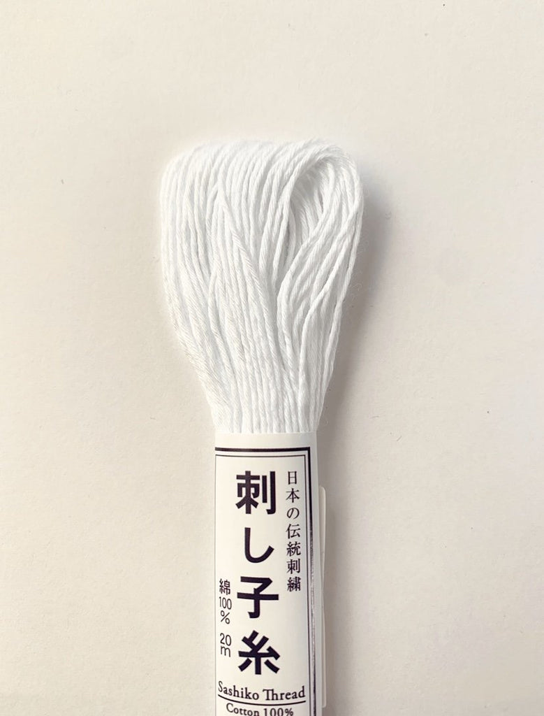 Olympus Thread Manufacturing Co. Thread Sashiko Thread - White
