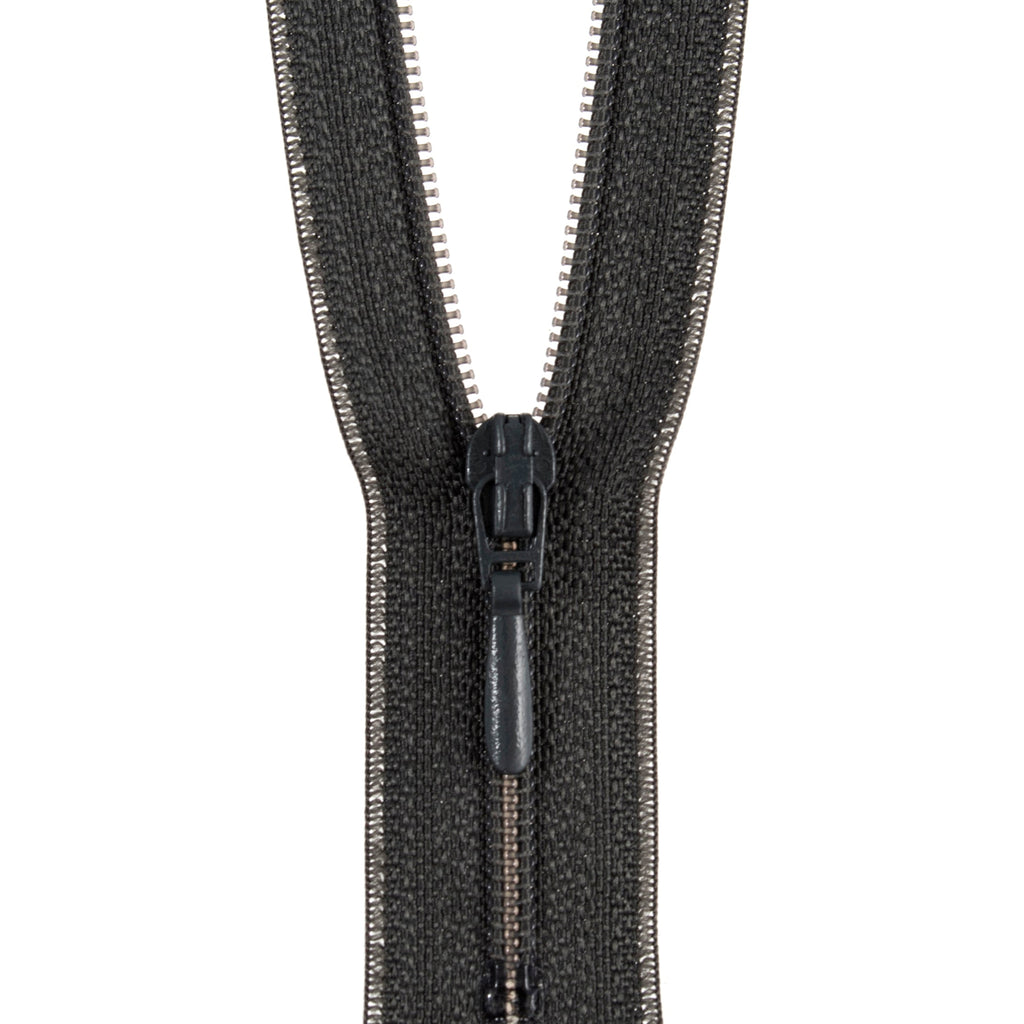 opti Zippers Standard Zip - 60cm/ 23" - Mid Grey 9971