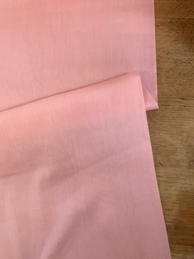 Organic Cotton Voile - Mid Pink - The Eternal Maker - UK Fabric Shop