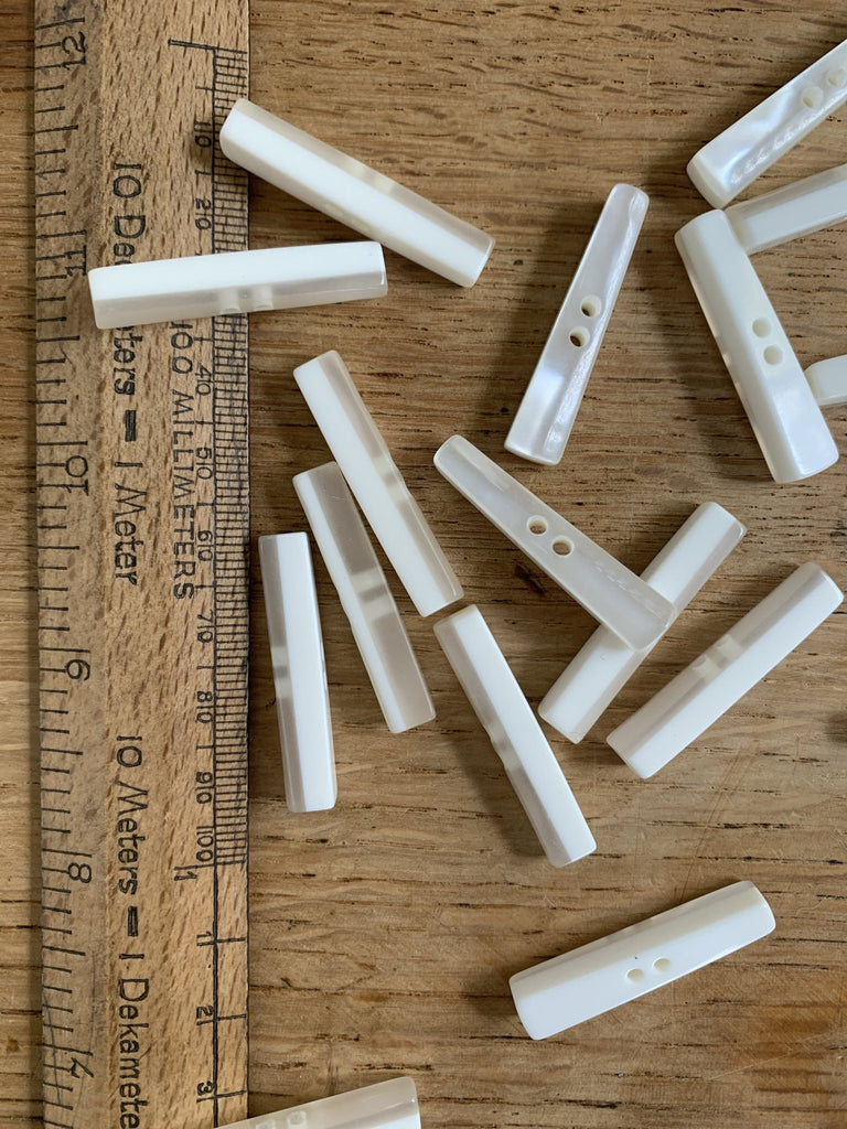 Pearl Sticks Button - 35mm - The Eternal Maker - UK Fabric Shop