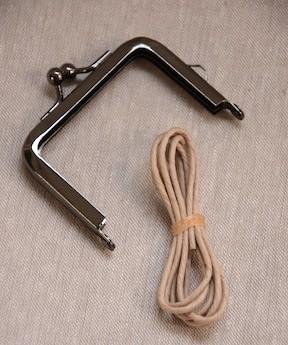 Purse Frame - Glue In - 6cm x 4cm - Black - The Eternal Maker - UK Fabric Shop