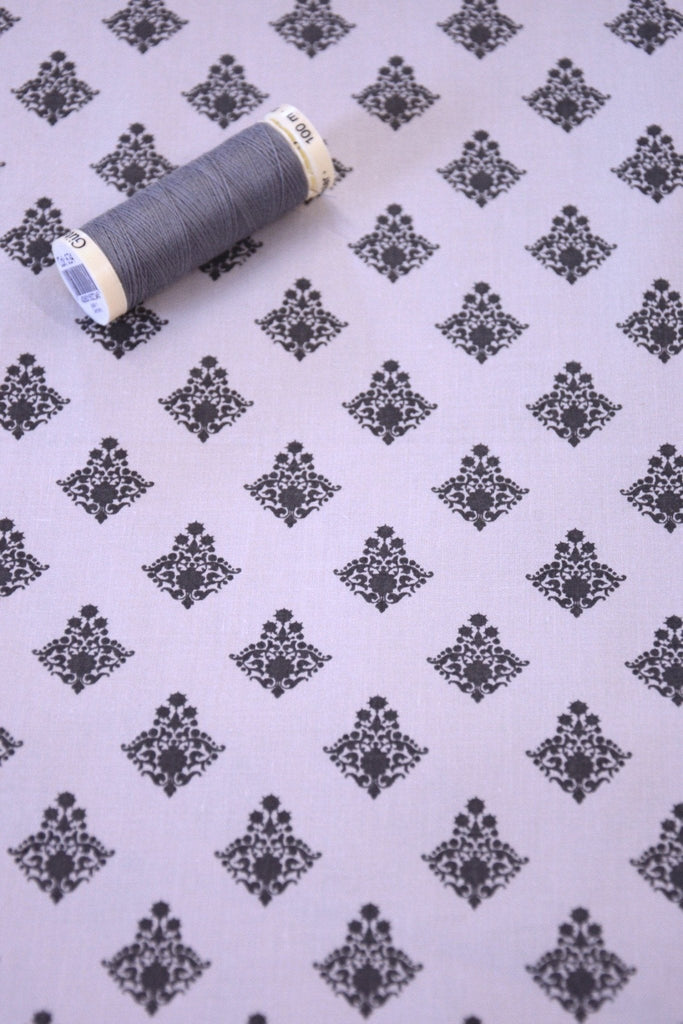 Ratna - beige Grey - Mas D'Ousvan - The Eternal Maker - UK Fabric Shop