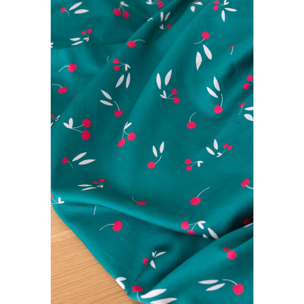 Remnant 30cm x 140cm - Clafoutis - Cotton Sateen - Lise Tailor - The Eternal Maker - UK Fabric Shop
