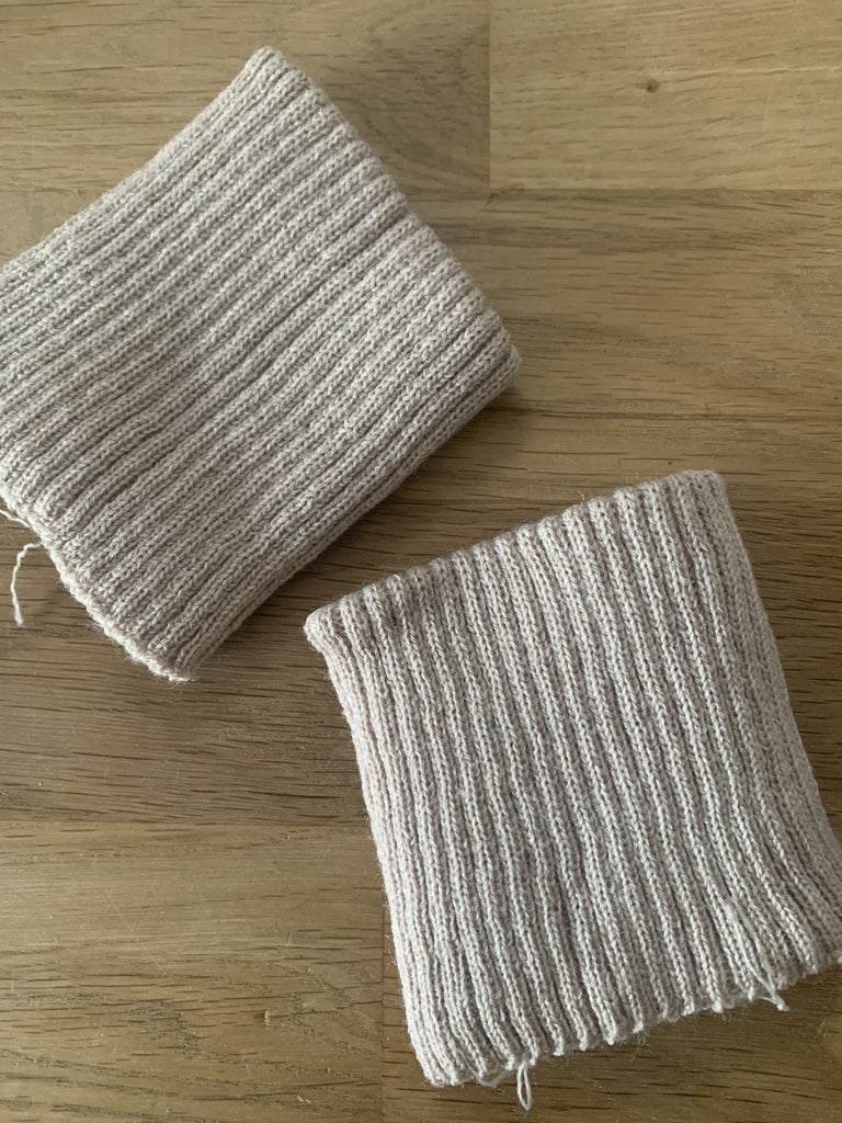 Ribbed Cuffs - Tan - The Eternal Maker - UK Fabric Shop