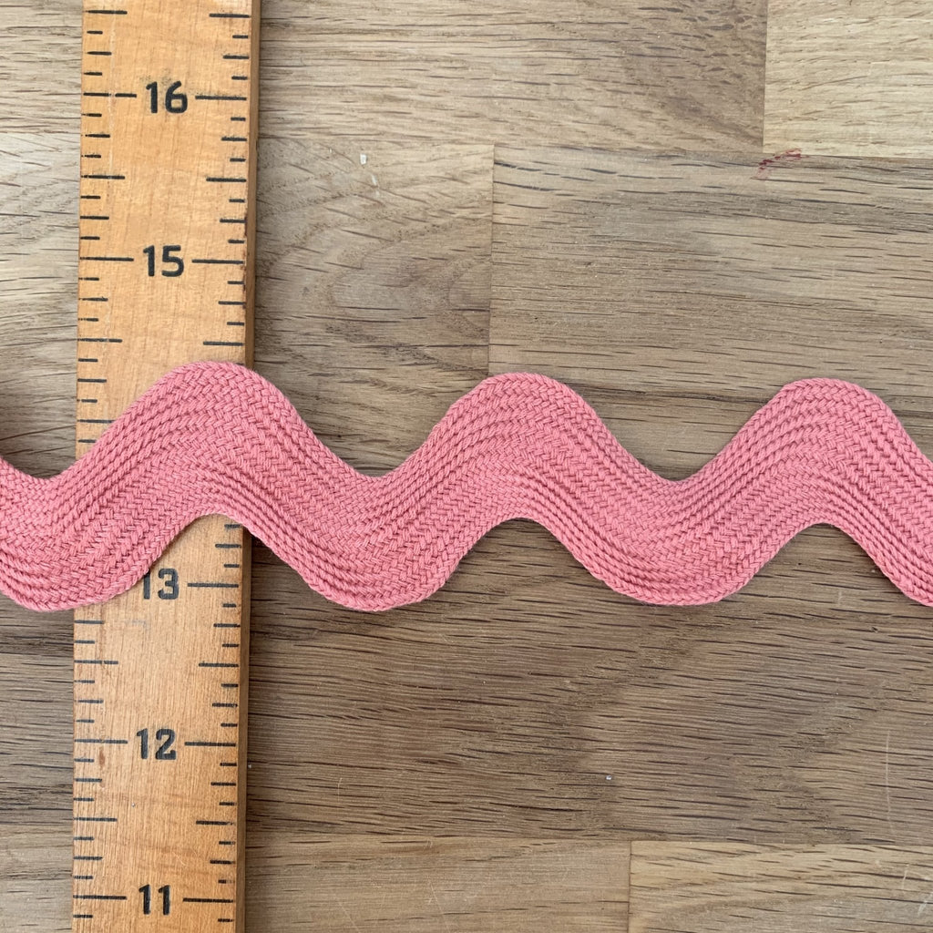 Ric Rac - 23mm - Antique Mauve - The Eternal Maker - UK Fabric Shop