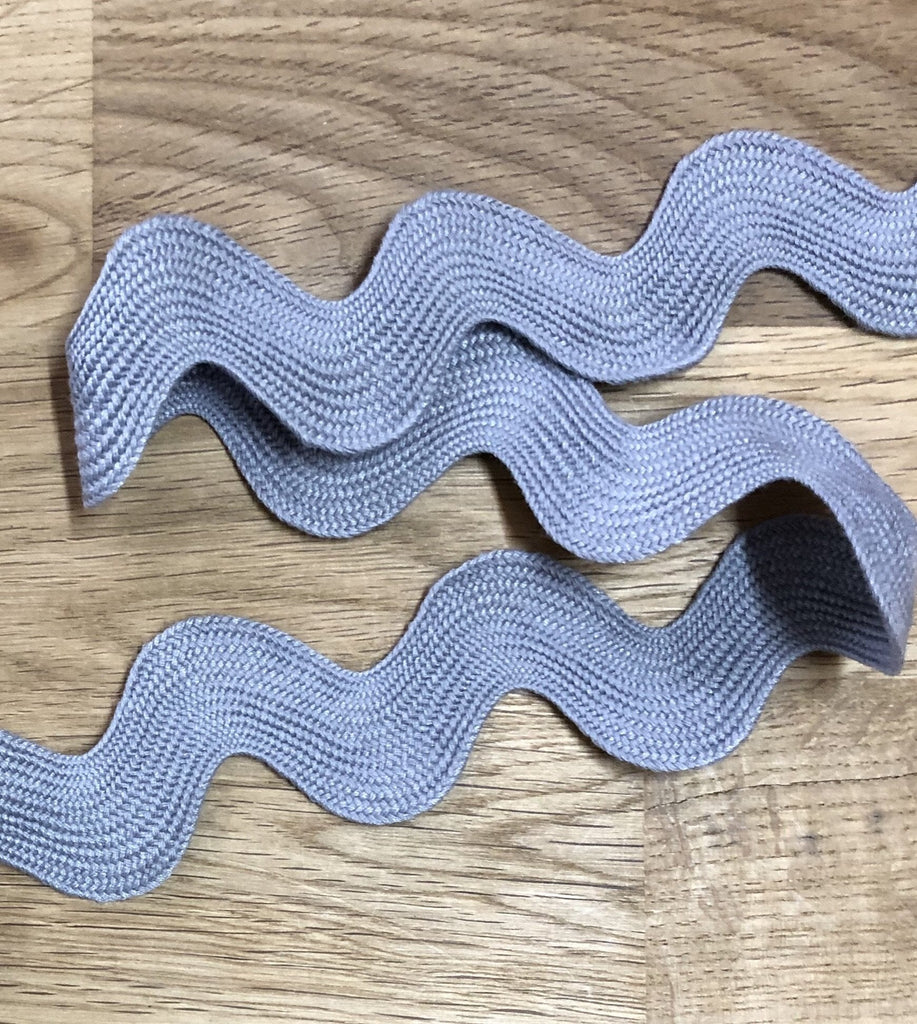 Ric Rac - 23mm - Grey - The Eternal Maker - UK Fabric Shop