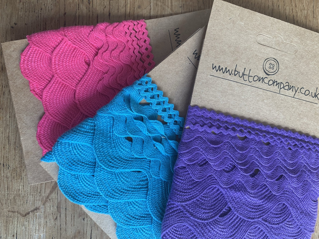 Ric Rac - 3 x 1m Mixed Sets - The Eternal Maker - UK Fabric Shop