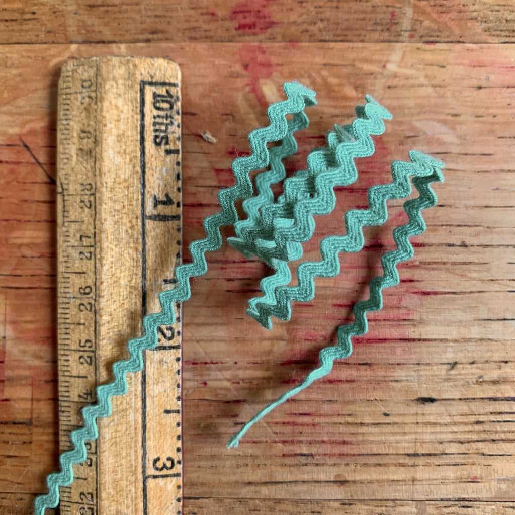 Ric Rac - 3mm - Aqua - The Eternal Maker - UK Fabric Shop