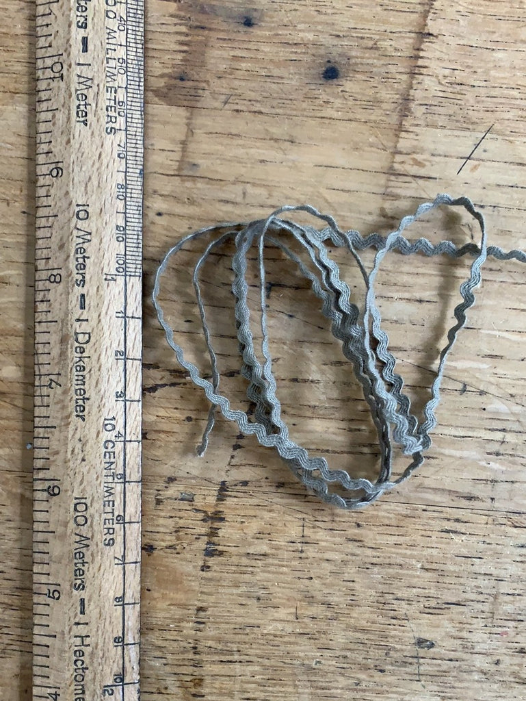 Ric Rac - 3mm - Dark Taupe - The Eternal Maker - UK Fabric Shop