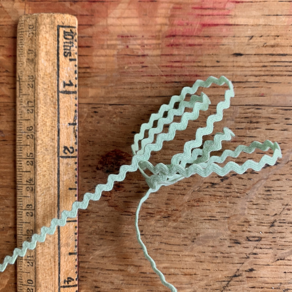Ric Rac - 3mm - Mint - The Eternal Maker - UK Fabric Shop