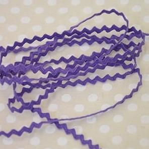 Ric Rac - 3mm - Purple - The Eternal Maker - UK Fabric Shop