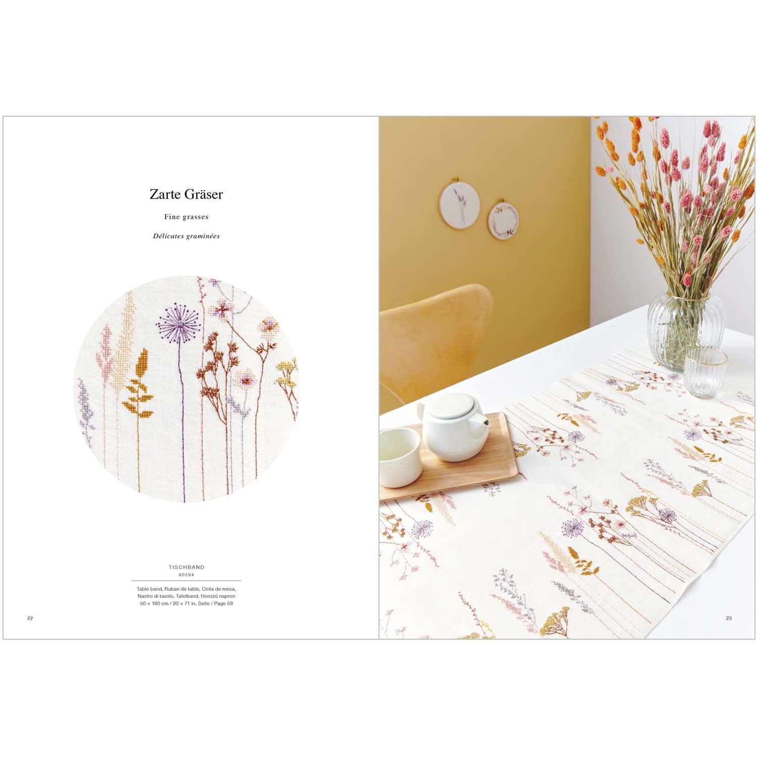 Transformation - Floral Counted Cross Stitch Pattern Book – The