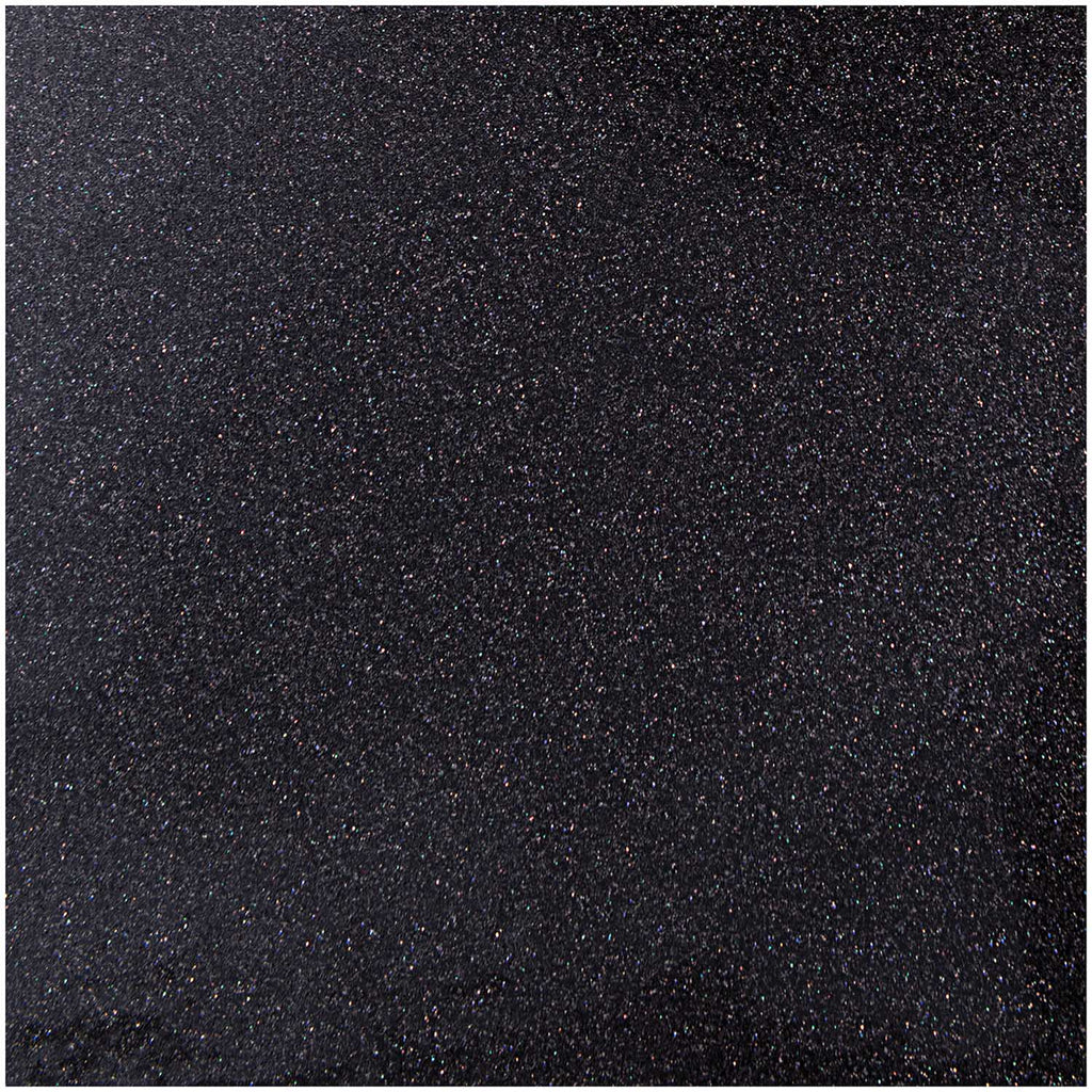 Rico Craft Supplies Iron on Sheet - Glitter Black