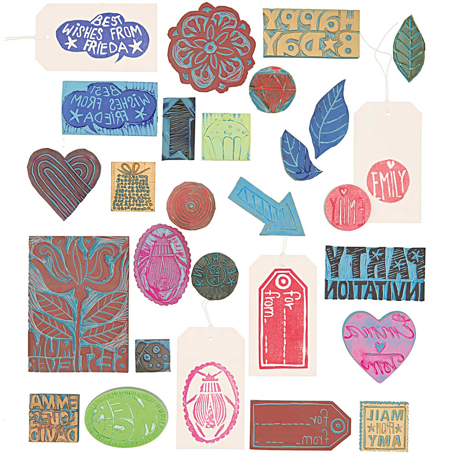 Create Your Own Rubber Stamps