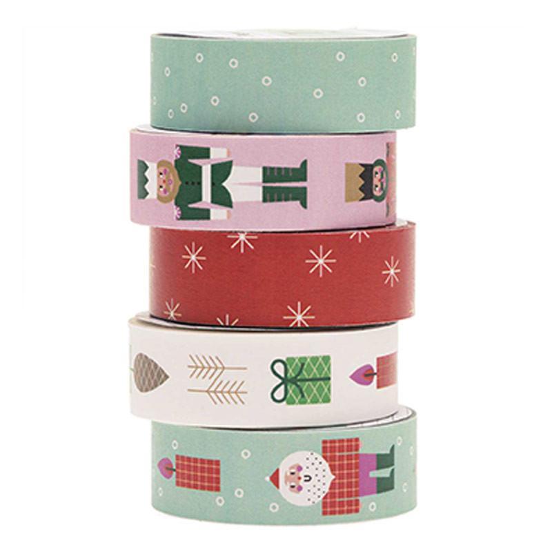 Rico Washi Tape Christmas is in the Air - 5 Washi Tape Set - Rico Design