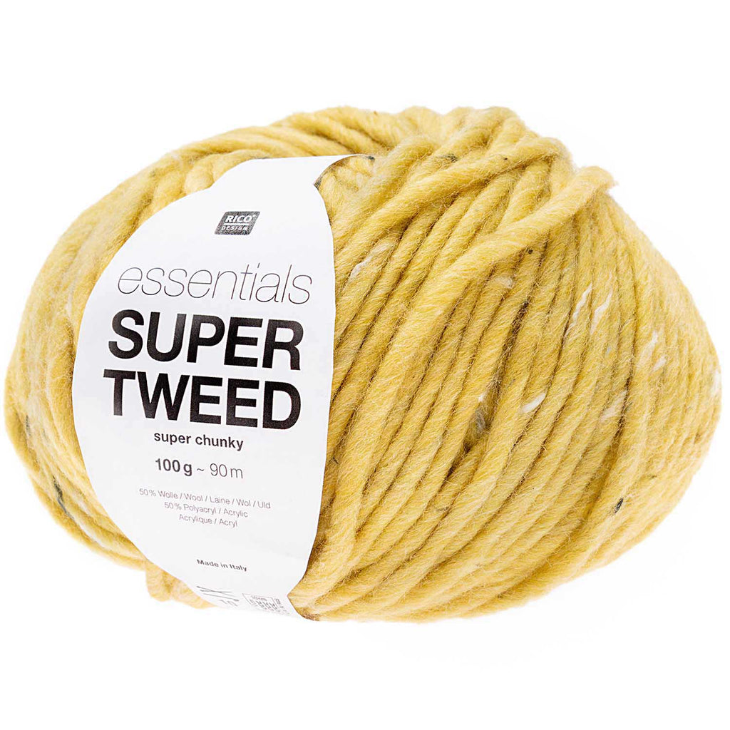 Rico Yarn Essentials Super Tweed - Super Chunky - Vanilla 001 - Rico