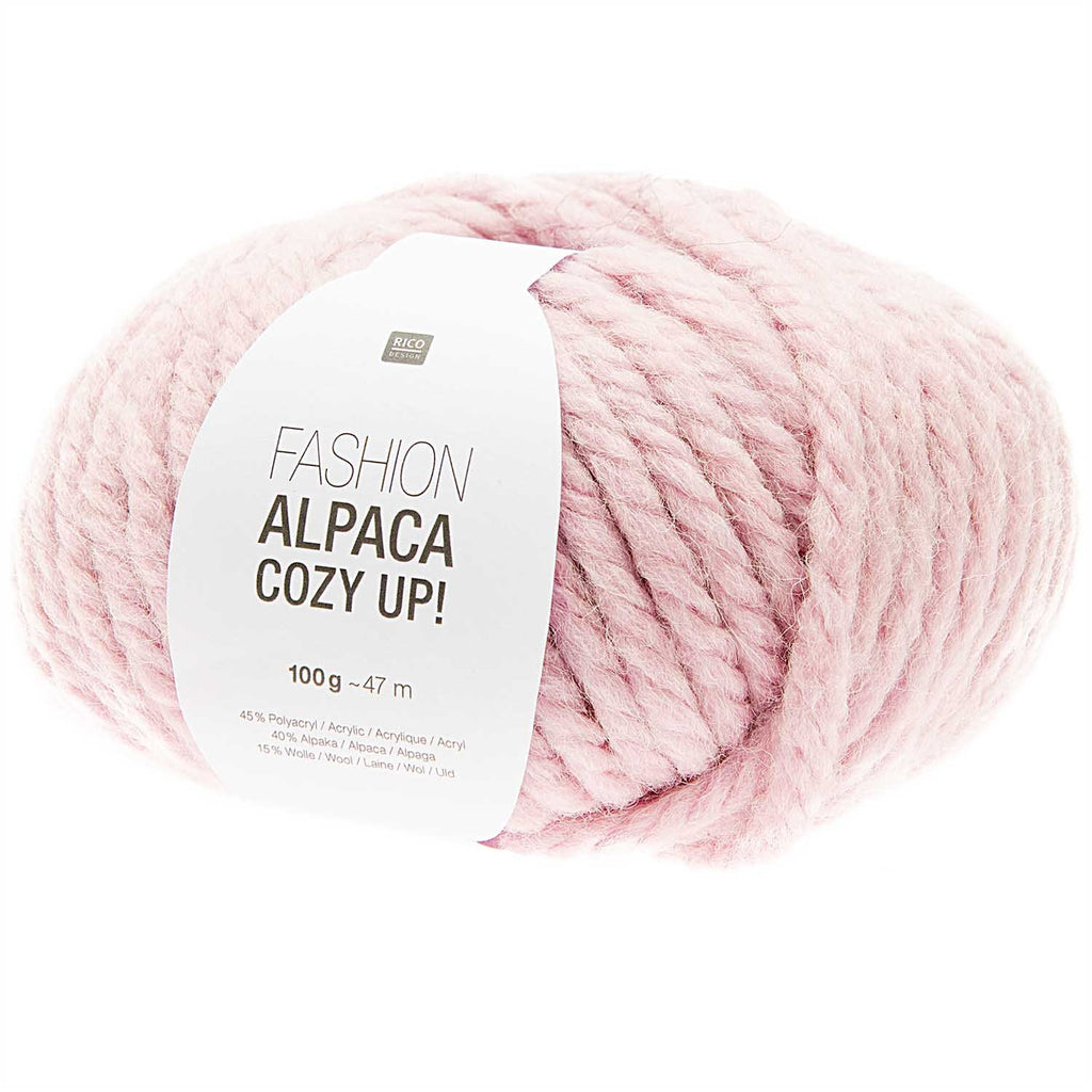 Rico Yarn Fashion Alpaca Cozy Up! - Super Chunky - Lilac Pink 003 - Rico