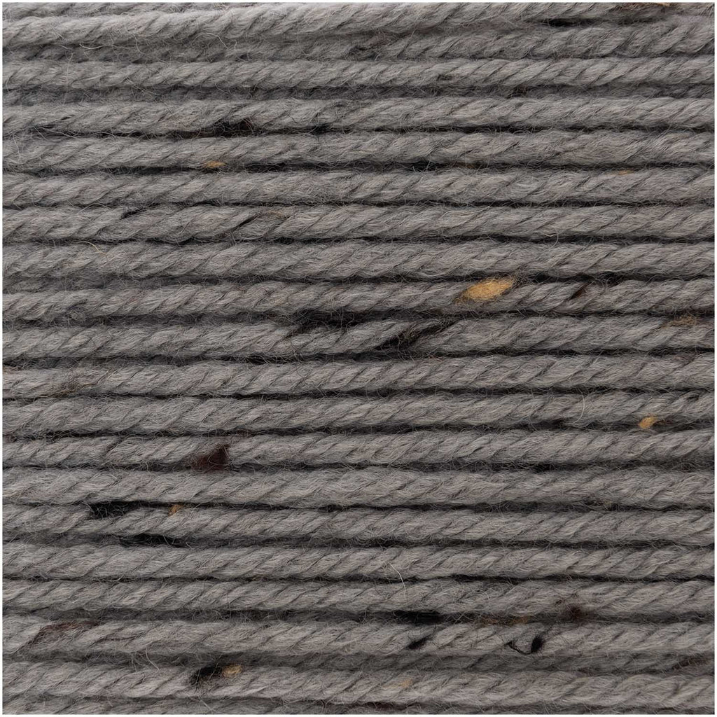 Rico Yarn Tweed Grey - Mega Wool Tweed Chunky - Rico