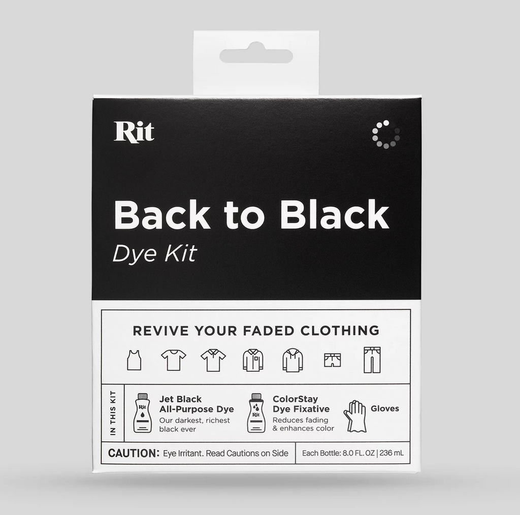 Rit Dye Dye Back To Black Dye Kit - Rit