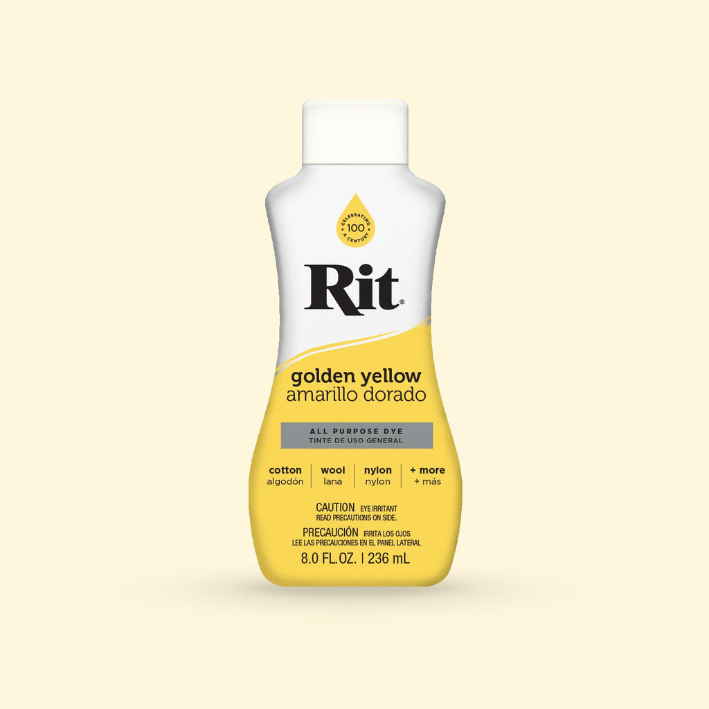 Rit Dye Dye Rit All Purpose Dye Liquid - 236ml: Golden Yellow