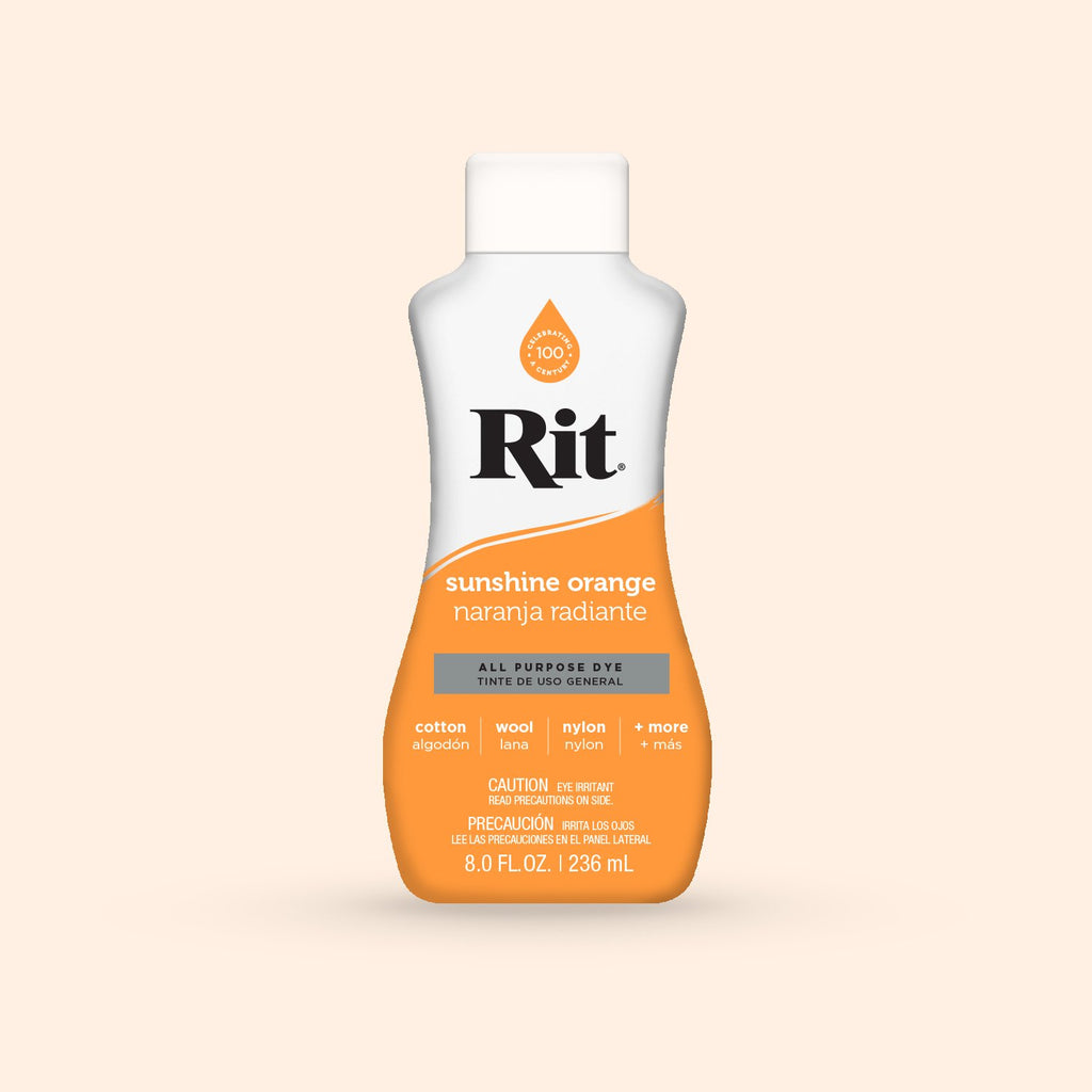 Rit Dye Dye Rit All Purpose Dye Liquid - 236ml: Sunshine Orange