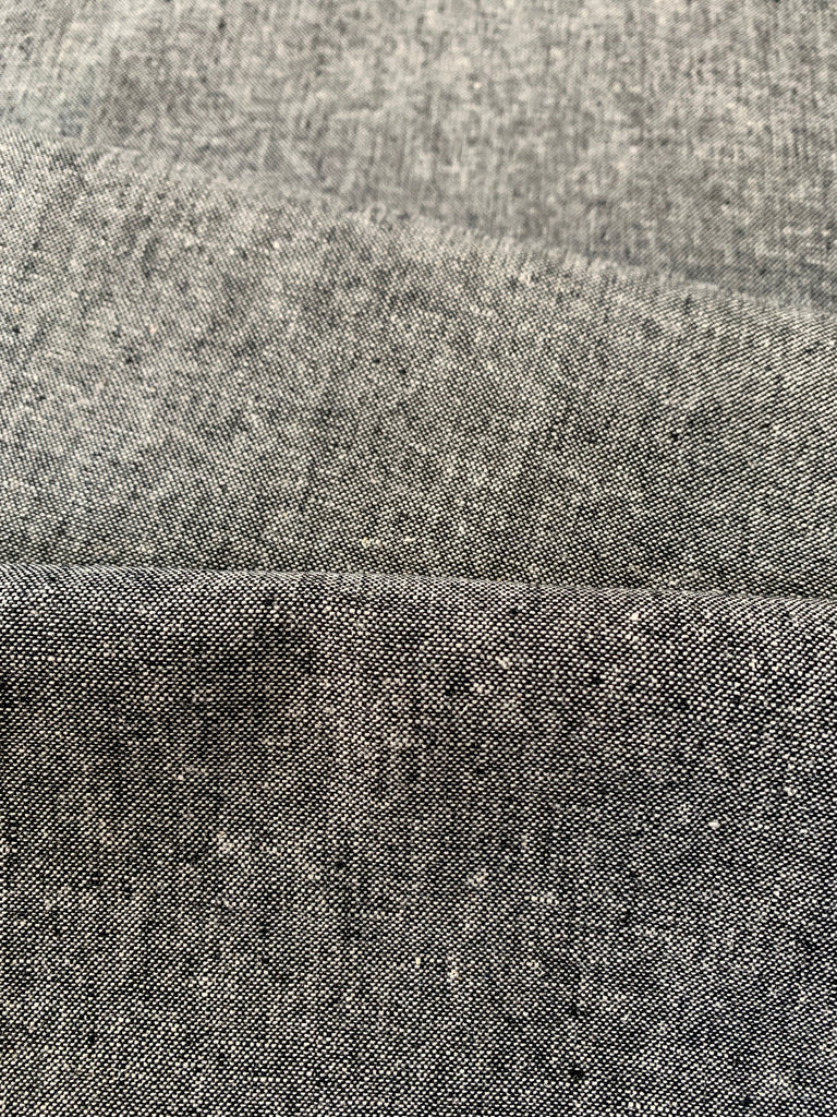 Robert Kaufman Fabric Essex Yarn Dyed Linen Black