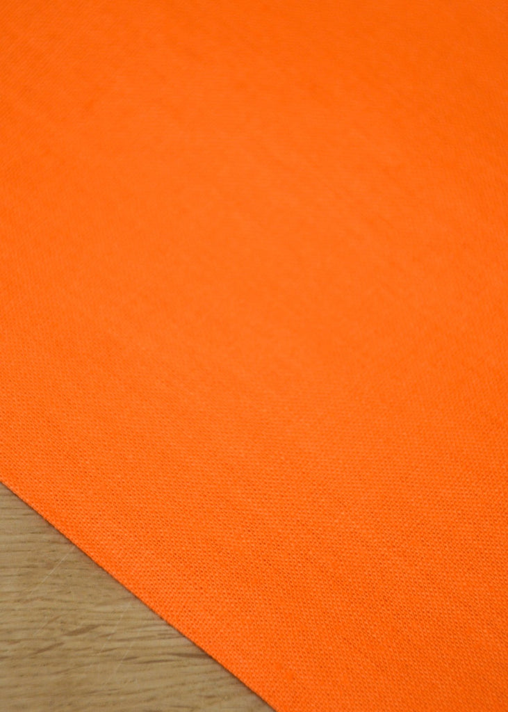 Robert Kaufman Fabric Off the bolt (sold by 1/4 metre) Essex Linen Carrot
