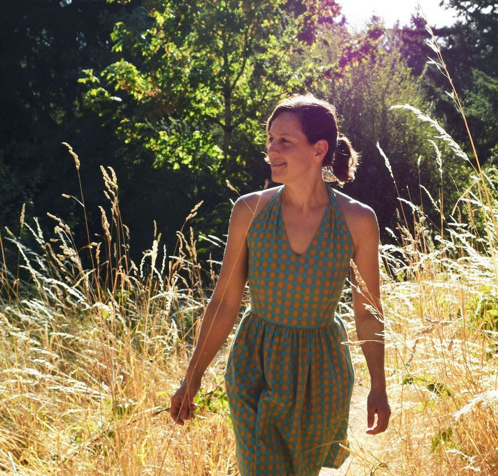 Rose City Halter Dress Pattern - Sew House Seven - Digital PDF Download Pattern - The Eternal Maker - UK Fabric Shop