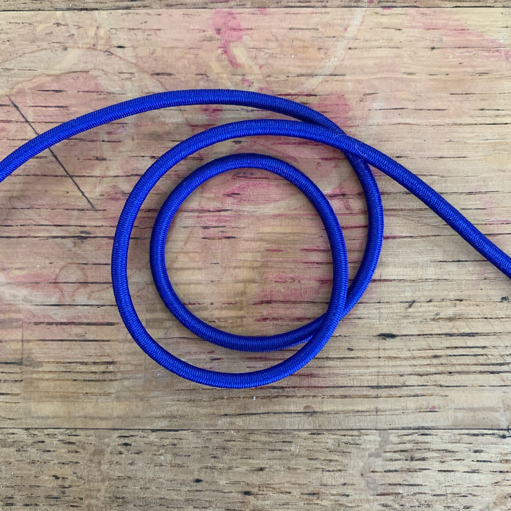 Round Elastic - 3mm - Blue - The Eternal Maker - UK Fabric Shop